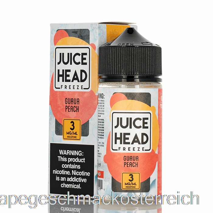 Guava-Pfirsich Einfrieren - Saftkopf - 100 Ml 0 Mg Vape-Geschmack